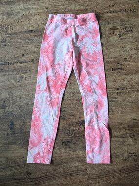 Pink Tie-Dye Leggings girls size 6/7